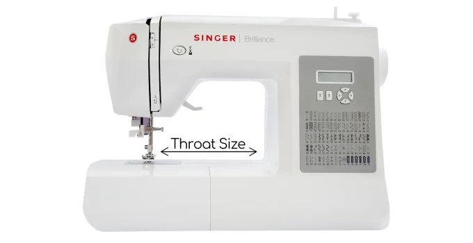 large throat sewing machine